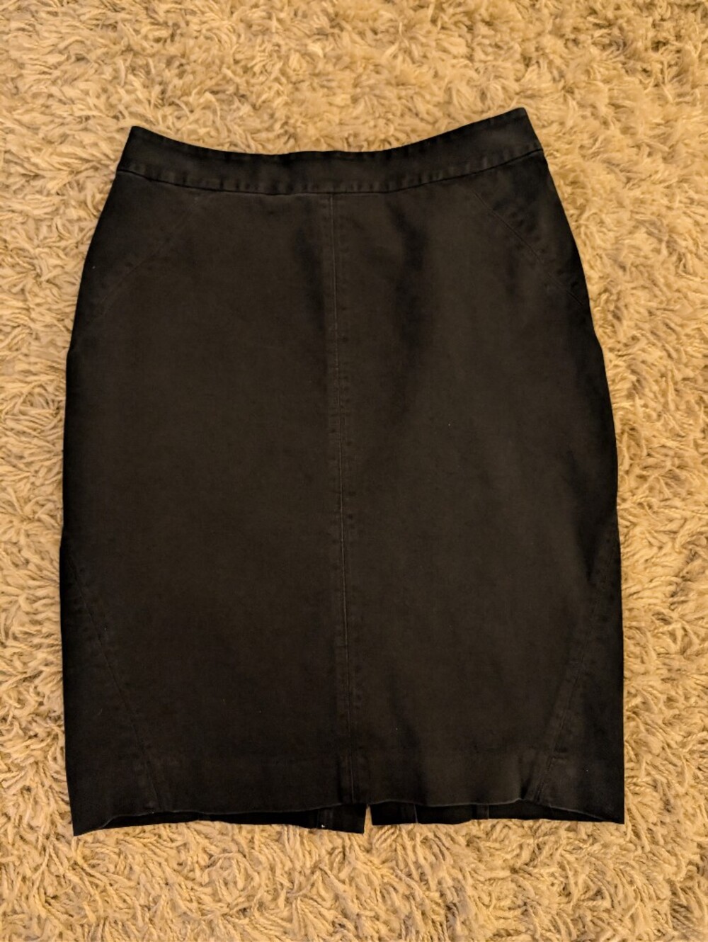 Ann Taylor Black Pencil Skirt Size 0